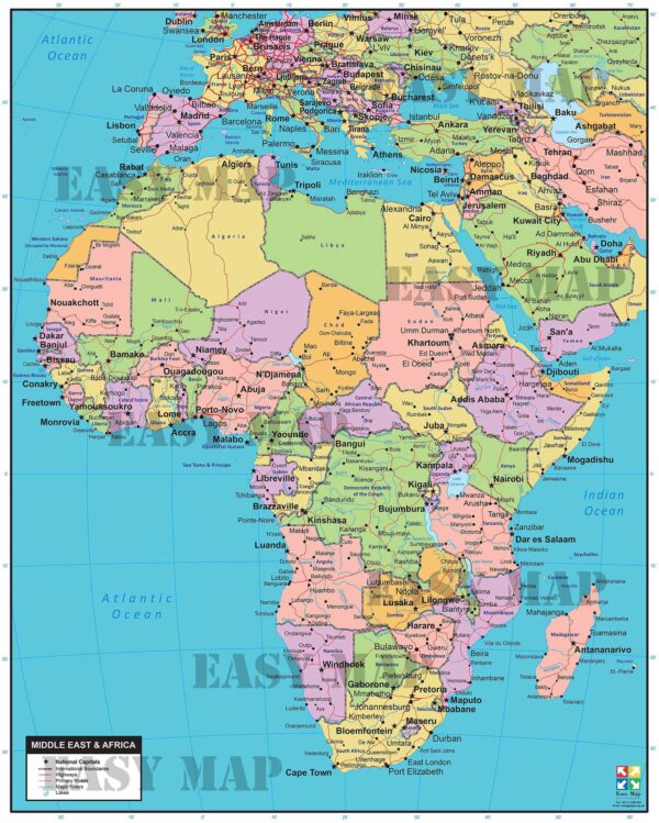 Middle East and Africa