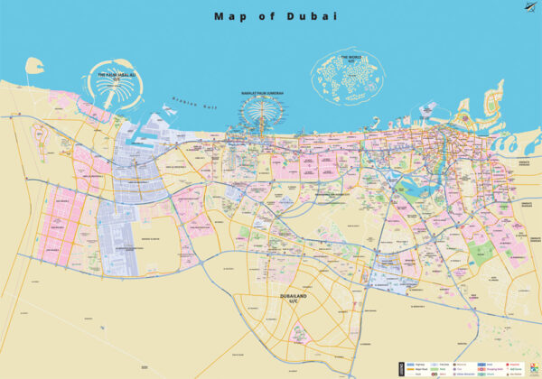 Dubai Map