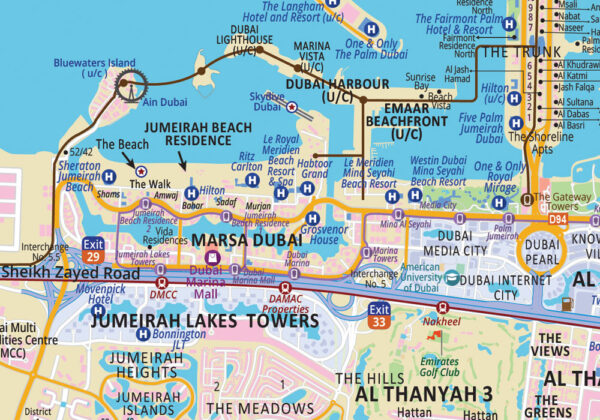 Dubai Map